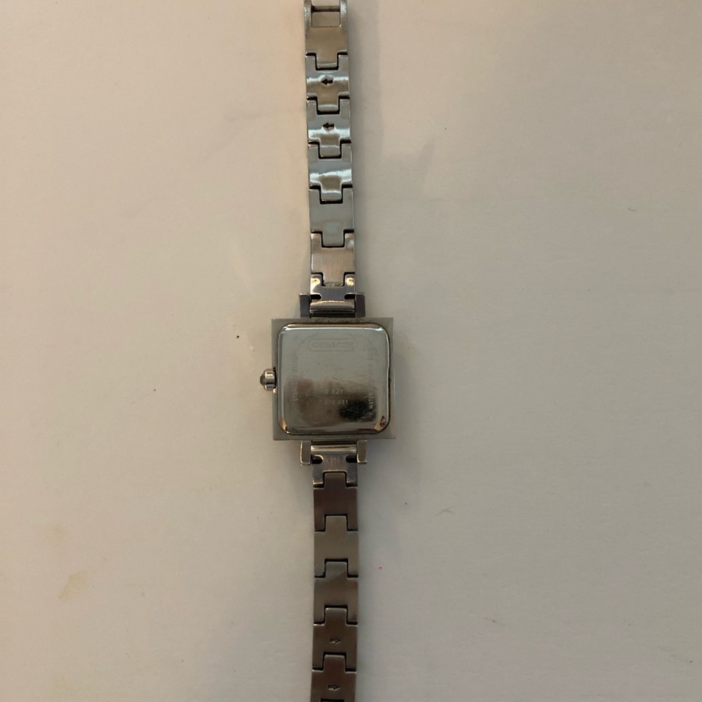 Coach silver-tone stainless steel watch - Picture 3 of 7